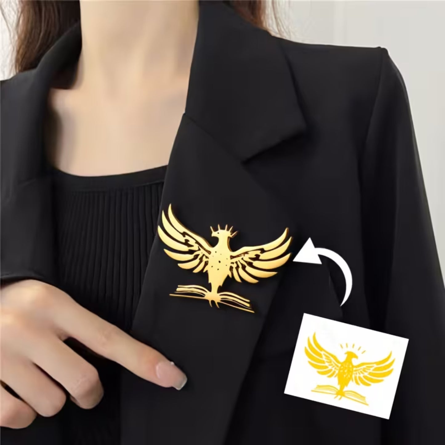 Custom Logo Brooch | Personalized Lapel Pin | Company Logo Pin | Wedding & Corporate Gift