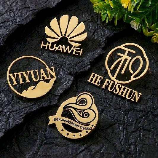 Custom Cufflinks | Personalized Initial Cufflinks | Gold Plated | Groomsmen & Wedding Gift