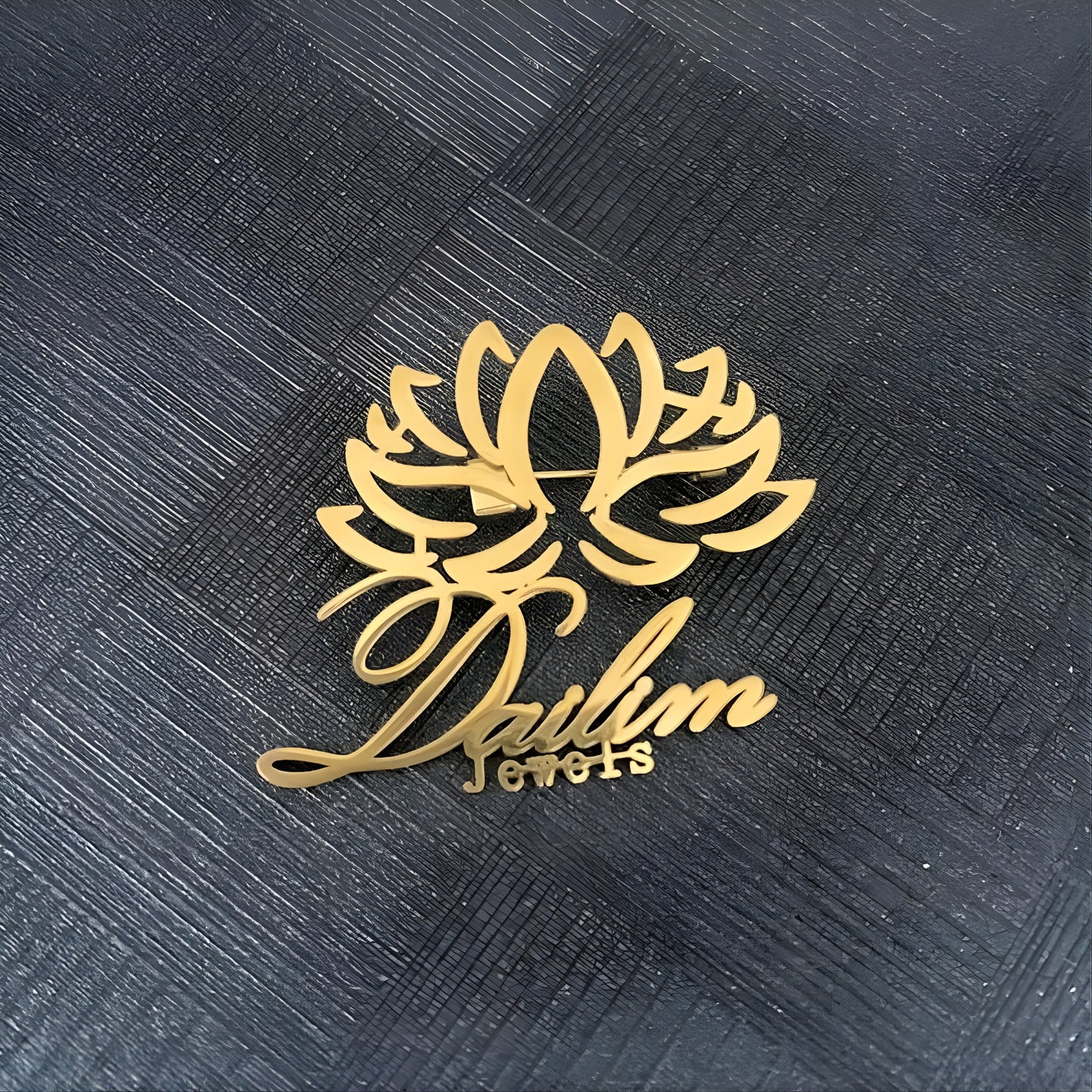 Custom Cufflinks | Personalized Initial Cufflinks | Gold Plated | Groomsmen & Wedding Gift