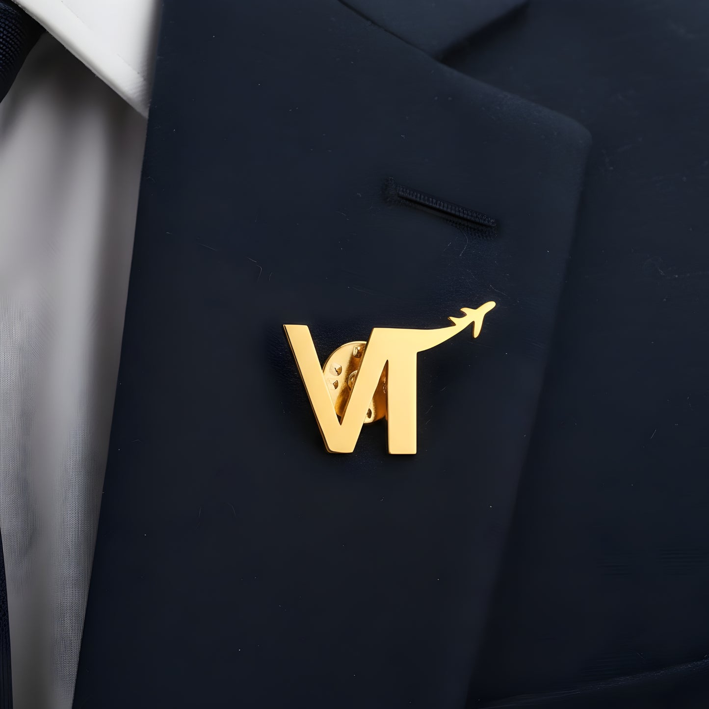 Custom Cufflinks | Personalized Initial Cufflinks | Gold Plated | Groomsmen & Wedding Gift