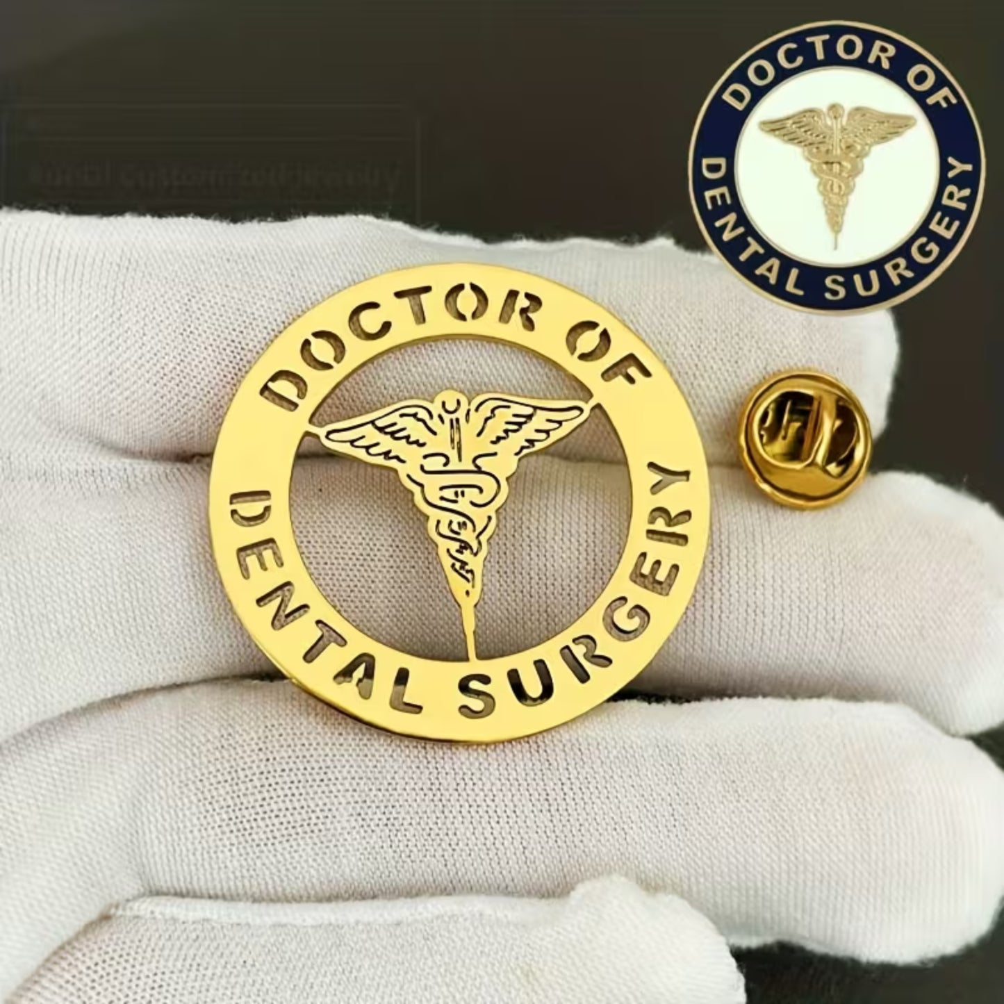 Custom Cufflinks | Personalized Initial Cufflinks | Gold Plated | Groomsmen & Wedding Gift